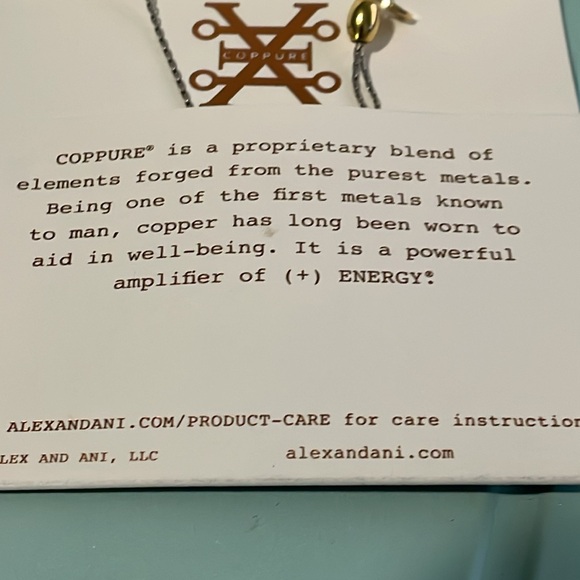 NWT Alex and Ani Libra necklace extendible. - Picture 5 of 6